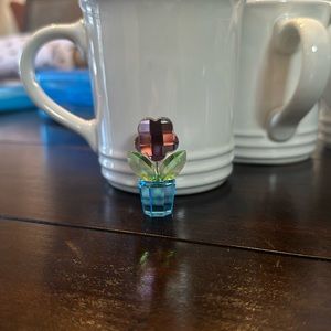 Swarovski Happy Flowers pink flower